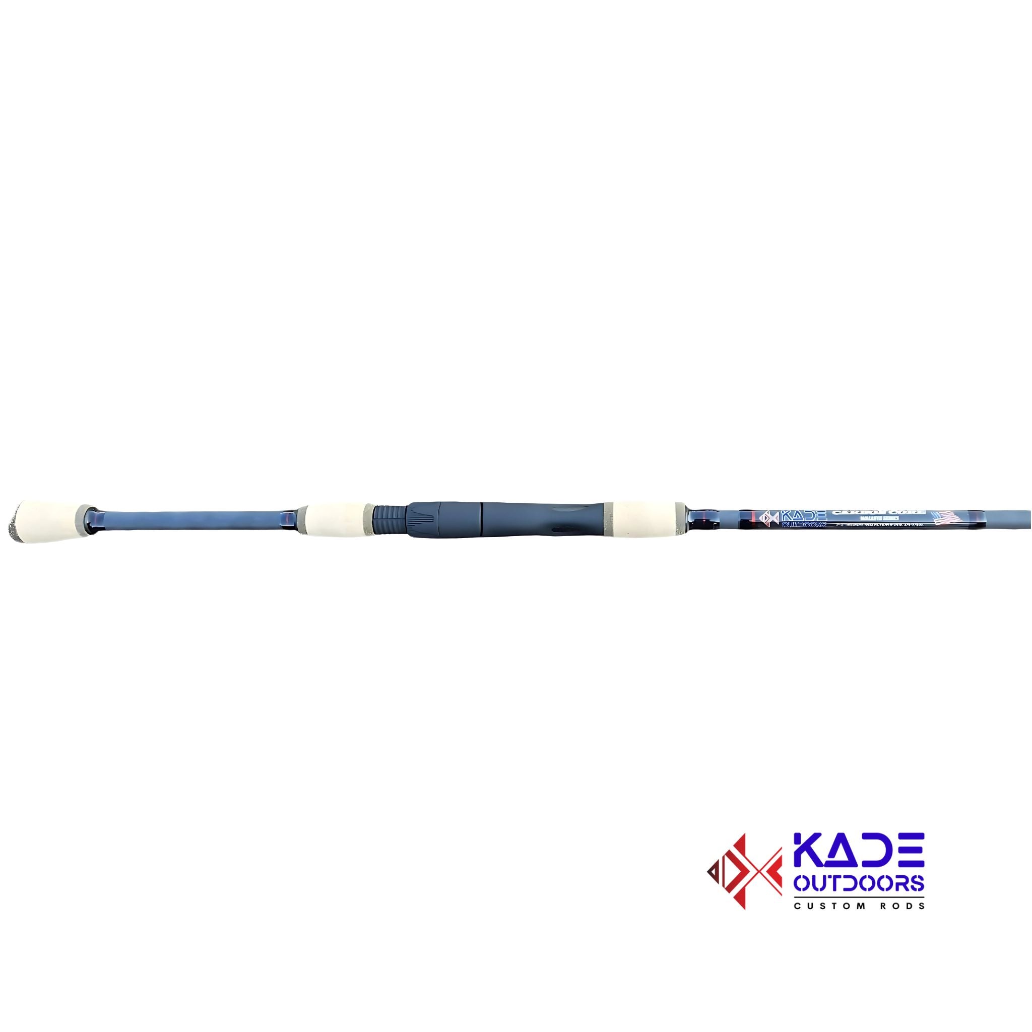 cade's exotic fishing pole Halo KS II Elite Casting Rod Exotic Burl Reel Seats KADE Outdoors Custom Rods |