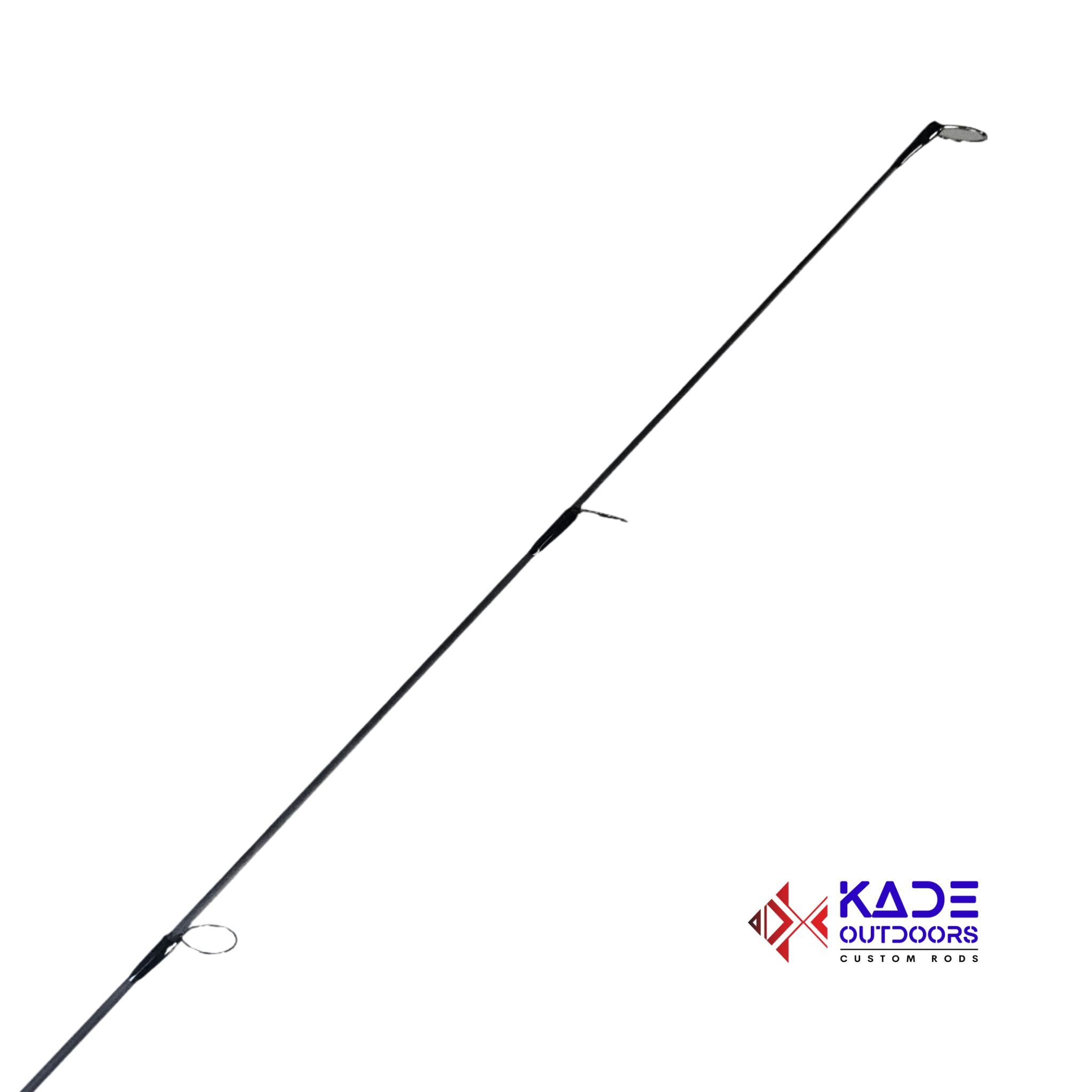 custom walleye ice fishing rods Long Medium Fast Walleye Ice Rods 40" / Cork Split Grip