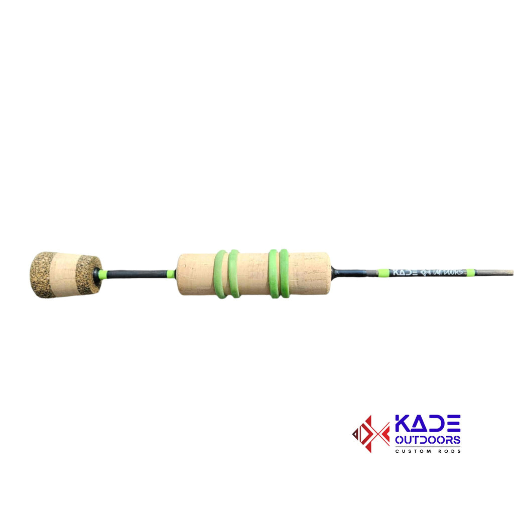 Medium power fast action rod with light tip and strong backbone for versatile walleye fishing