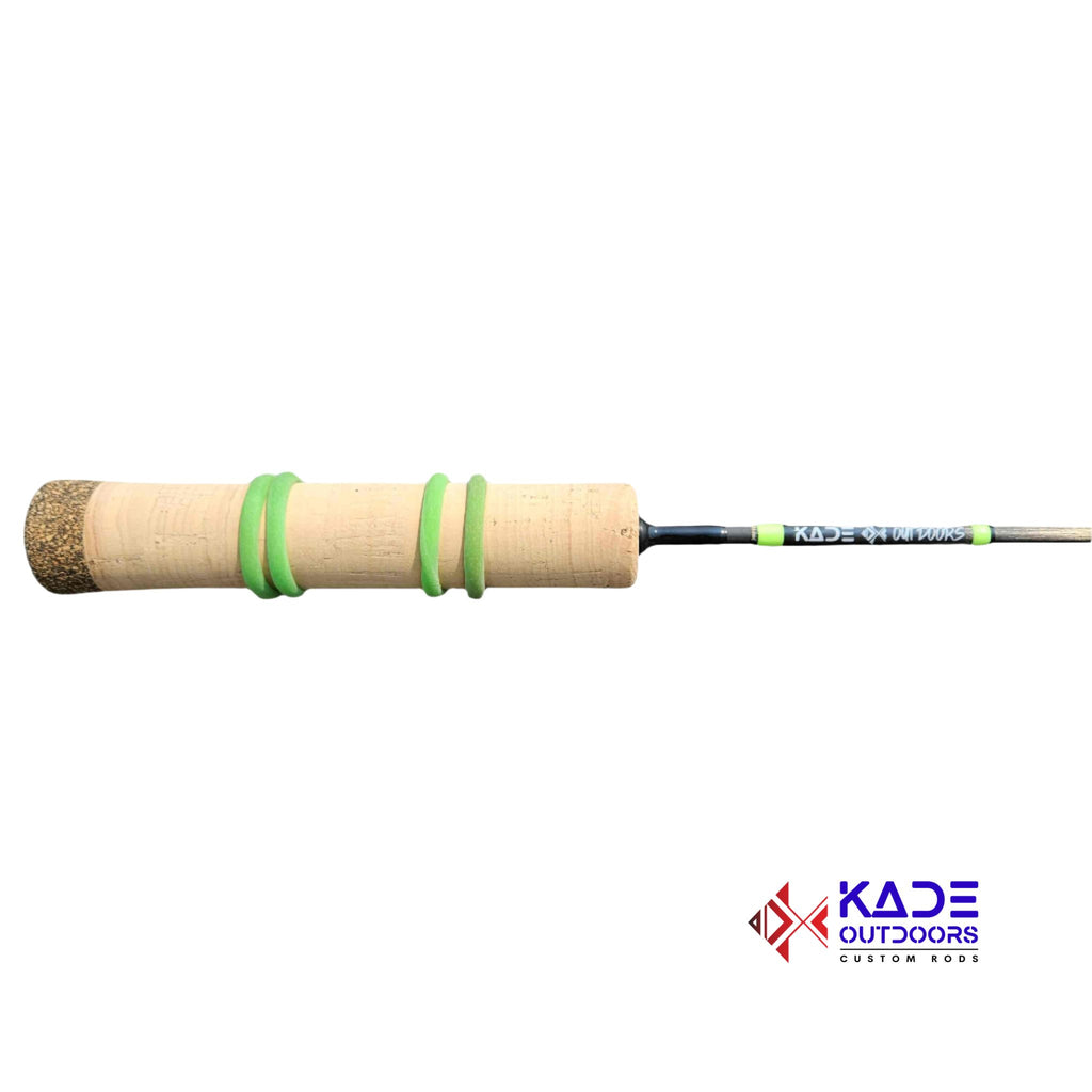 Fast action walleye rod designed for multiple lure techniques with balanced power and sensitivity