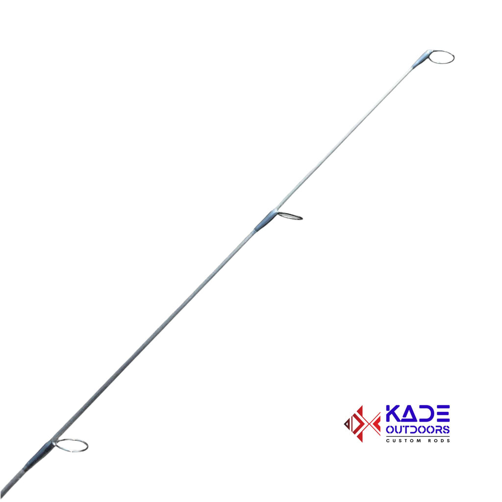 Medium power fast action rod ideal for walleye fishing with versatile tip and strong backbone