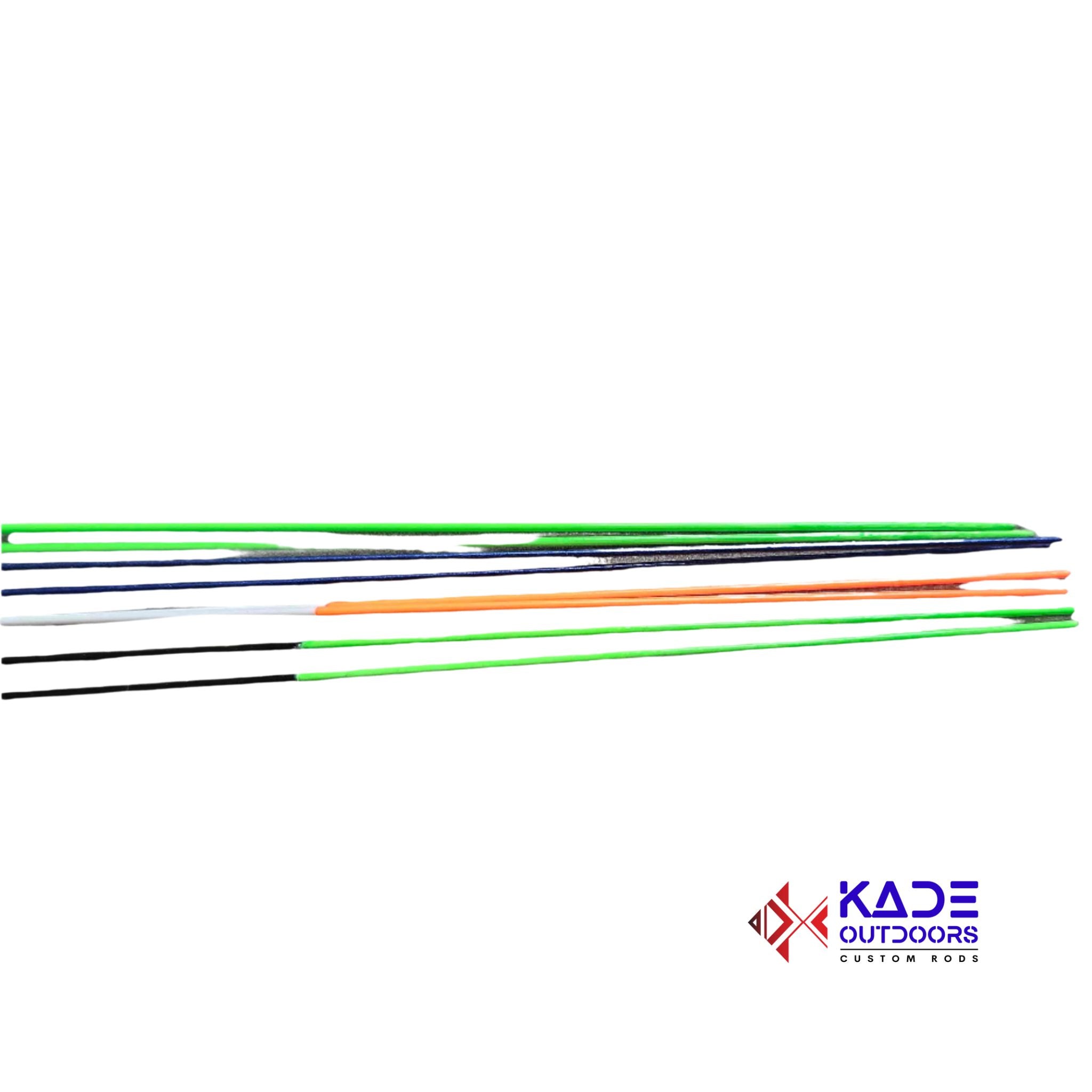 colorful fishing poles Custom Power Noodles – KADE Outdoors Custom Rods